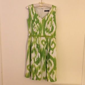 Ellen Tracy fit and flare summer dress.